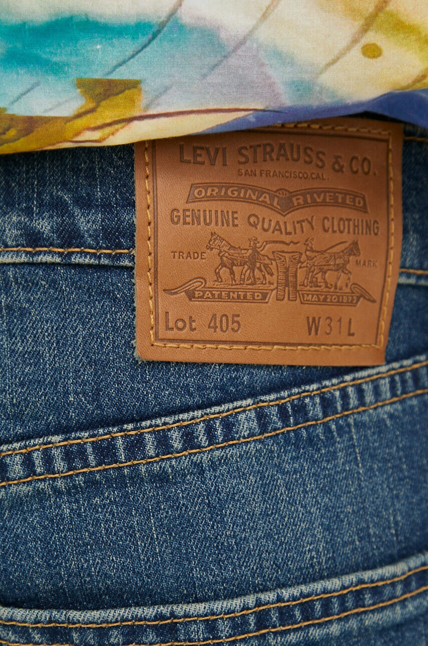 Levi's Дънкови къси панталони в тъмносиньо - Pepit.bg