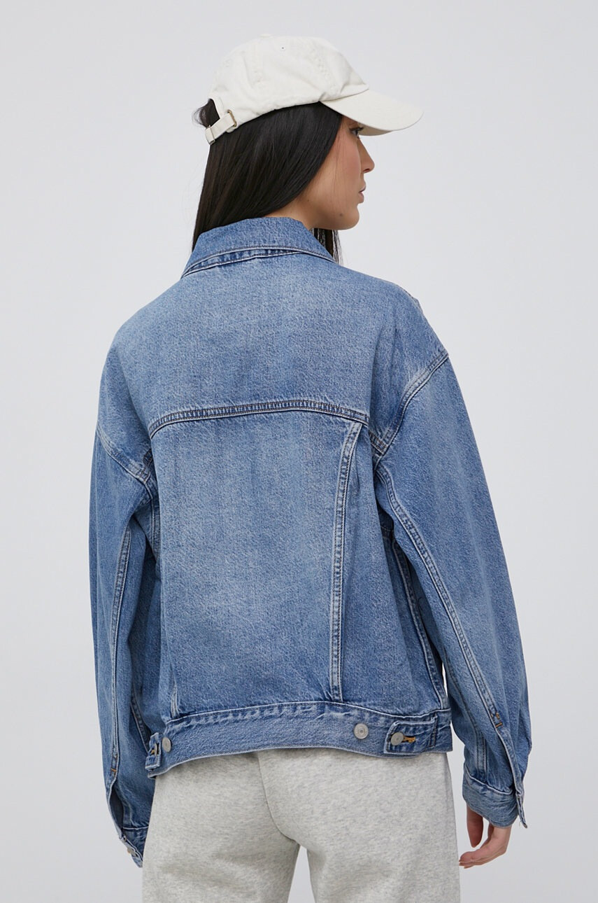 Levi's Дънково яке дамска с преходна изолация с уголемена кройка - Pepit.bg