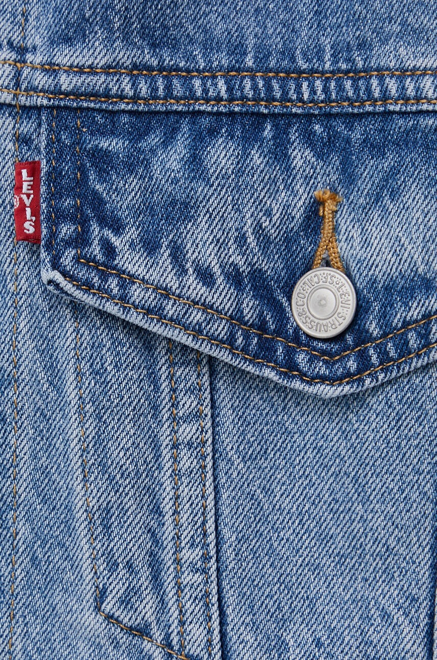 Levi's Дънково яке дамска с преходна изолация с уголемена кройка - Pepit.bg