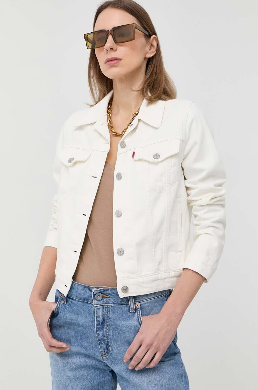 Levi's Дънково яке в бяло с преходна изолация - Pepit.bg