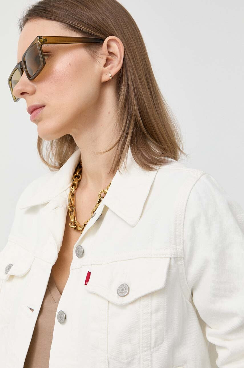 Levi's Дънково яке в бяло с преходна изолация - Pepit.bg