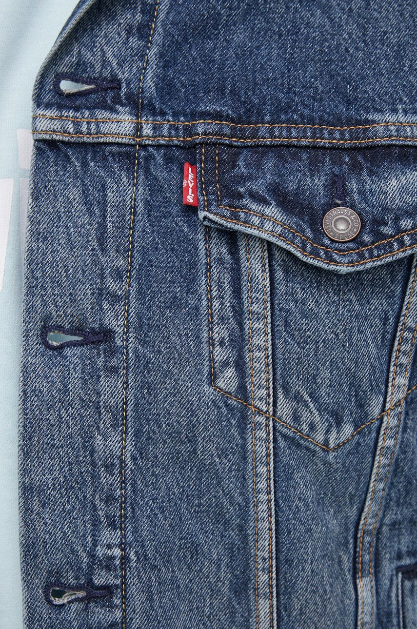 Levi's Дънково яке мъжко в тъмносиньо с преходна изолация - Pepit.bg