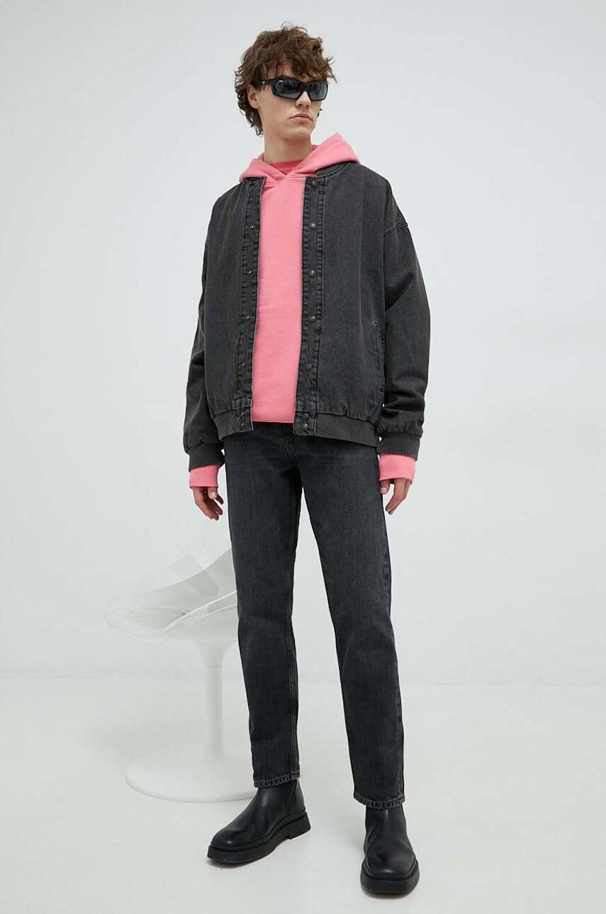 Levi's Дънково яке в черно с преходна изолация - Pepit.bg