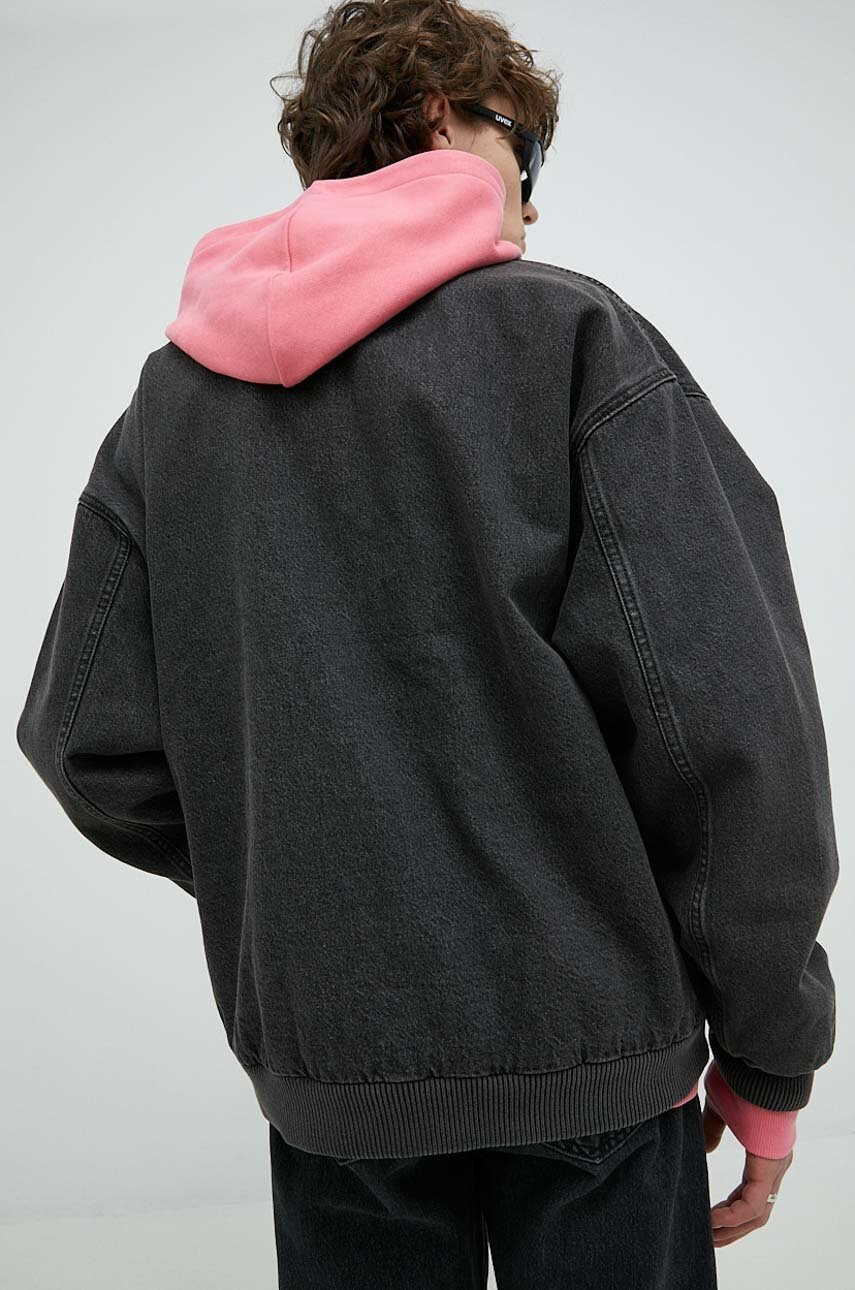Levi's Дънково яке в черно с преходна изолация - Pepit.bg