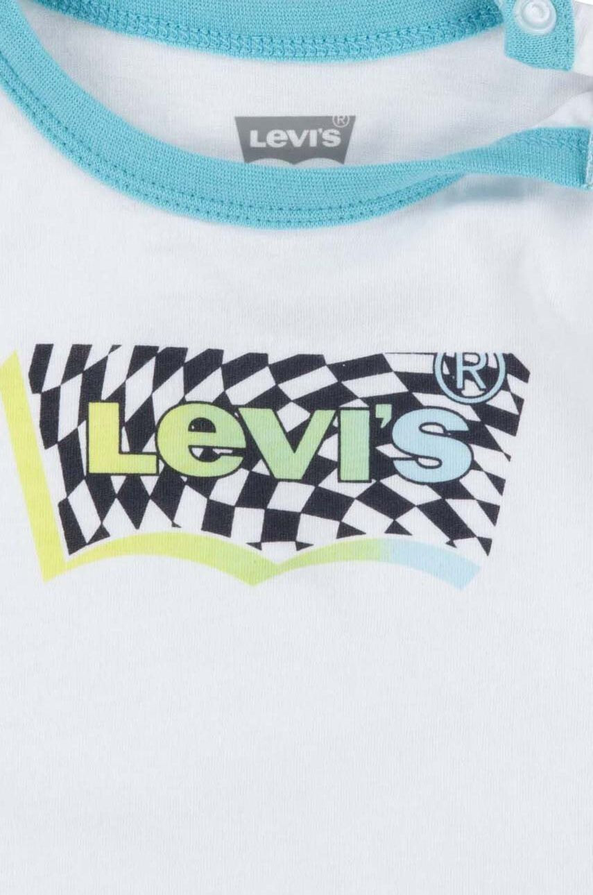 Levi's Комплект за бебета в бяло - Pepit.bg