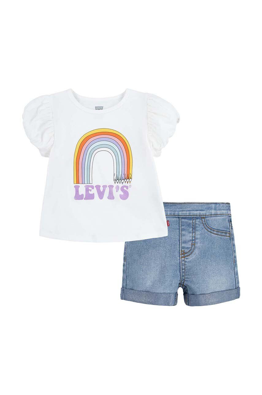 Levi's Комплект за бебета в бяло - Pepit.bg