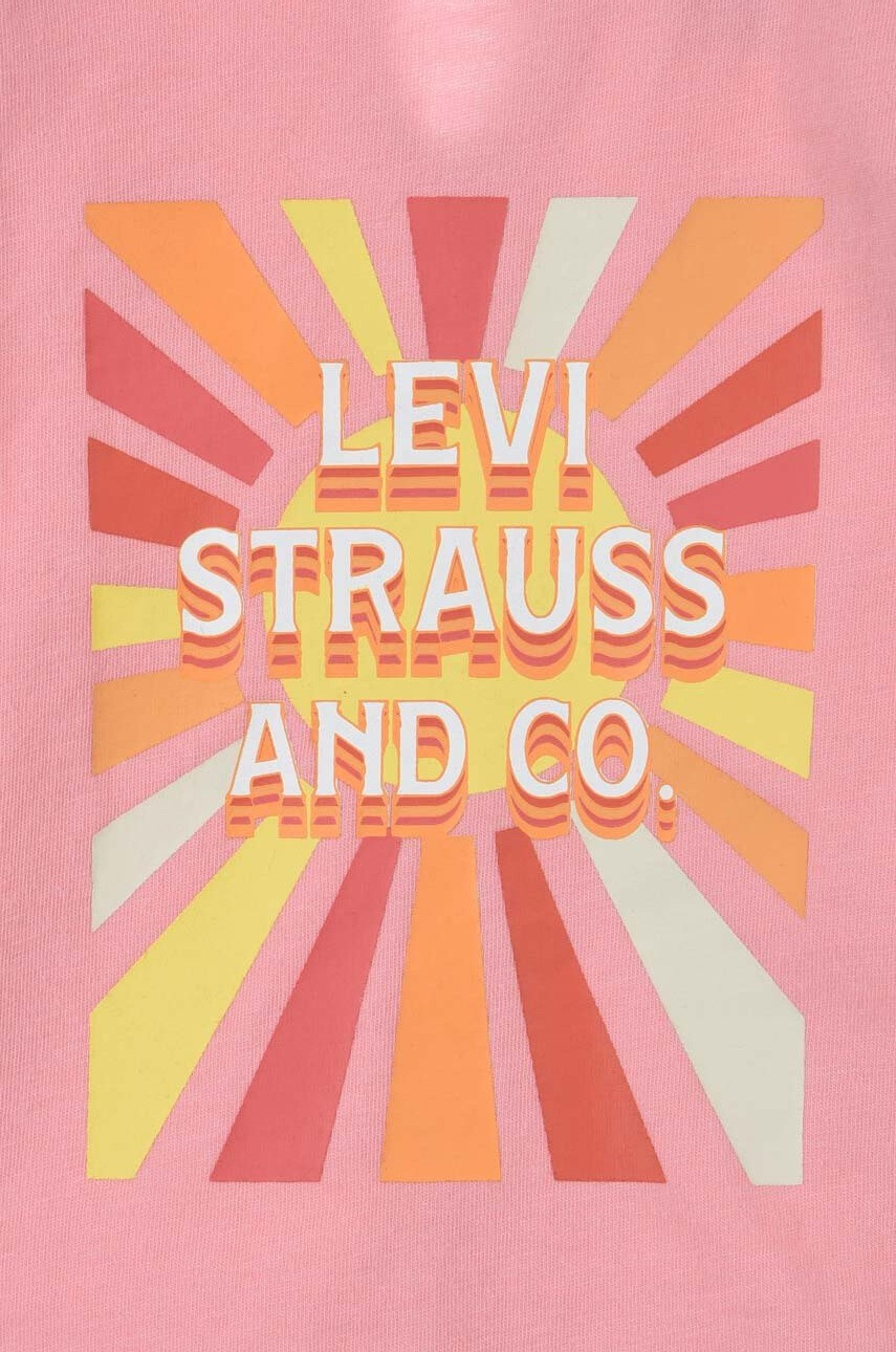 Levi's Комплект за бебета в розово - Pepit.bg