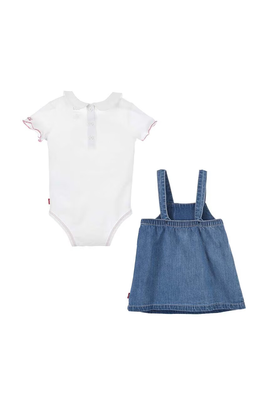 Levi's Комплект за бебета в бяло - Pepit.bg