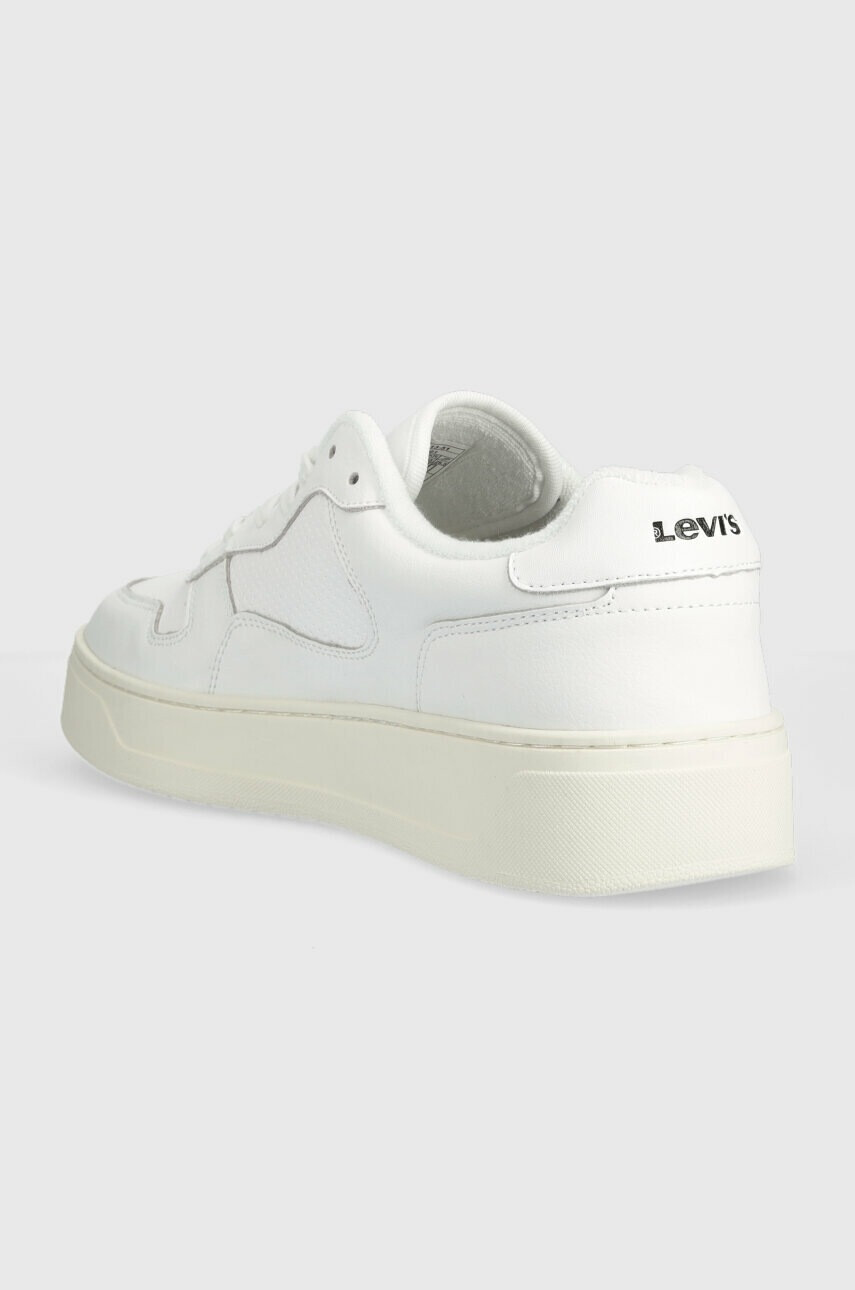 Levi's Кожени маратонки Glide в бяло D7521.0001 - Pepit.bg