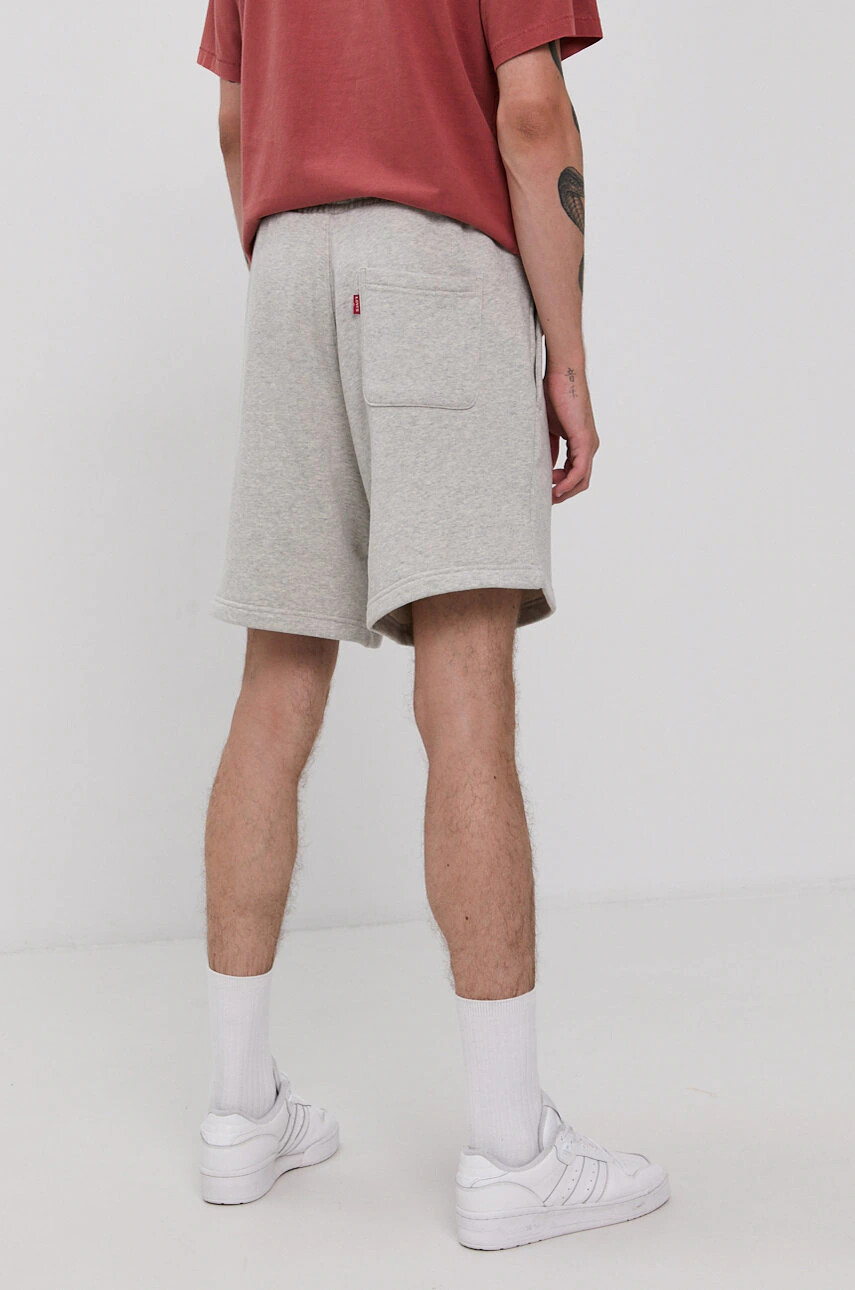 Levi's Къс панталон мъжки в сиво - Pepit.bg