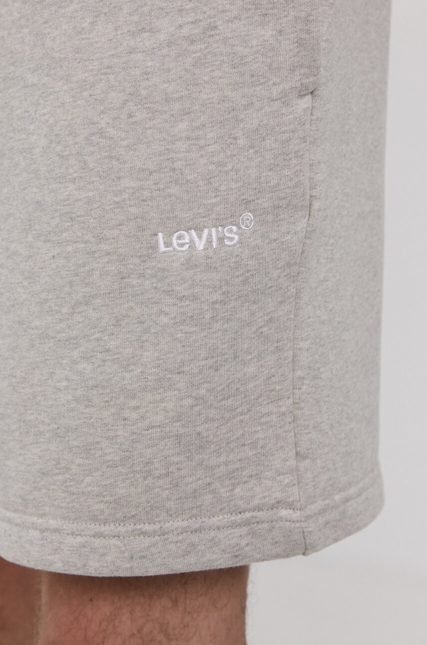 Levi's Къс панталон мъжки в сиво - Pepit.bg