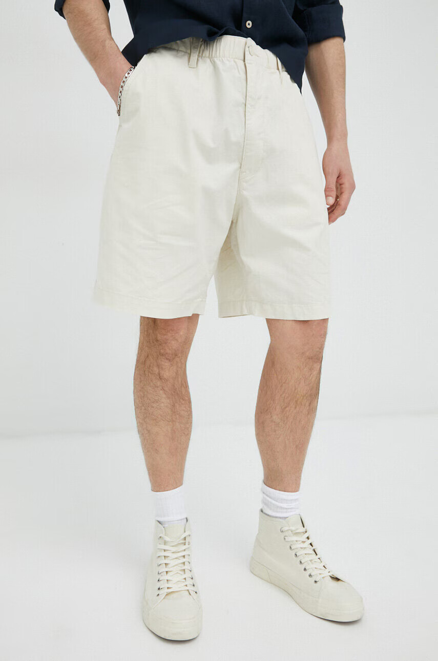 Levi's Къс панталон с лен в бежово - Pepit.bg