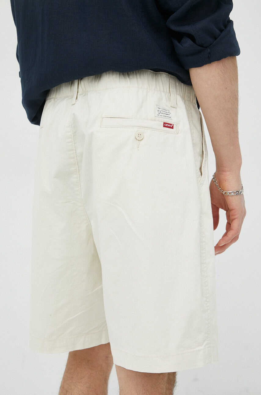 Levi's Къс панталон с лен в бежово - Pepit.bg
