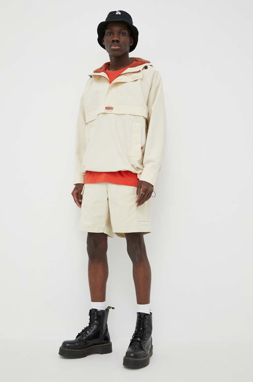 Levi's Къс панталон с лен в бежово - Pepit.bg