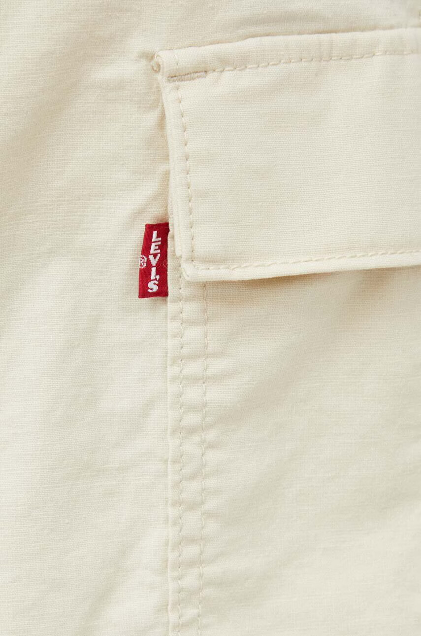 Levi's Къс панталон с лен в бежово - Pepit.bg