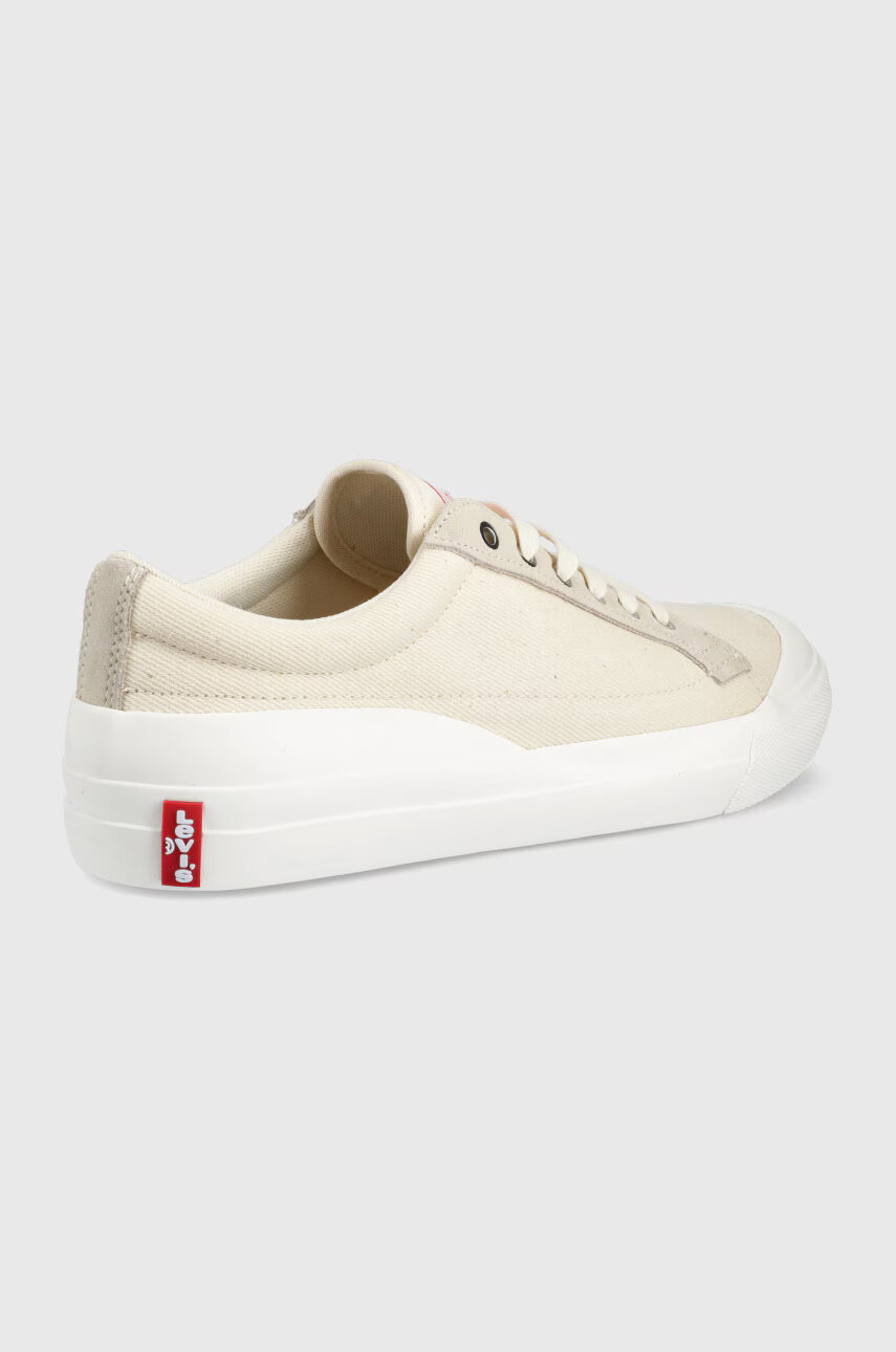 Levi's Ниски кецове Ls1 Low мъжки в бежово - Pepit.bg
