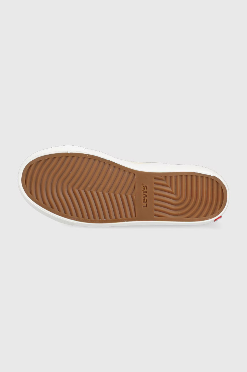 Levi's Ниски кецове Ls1 Low мъжки в бежово - Pepit.bg