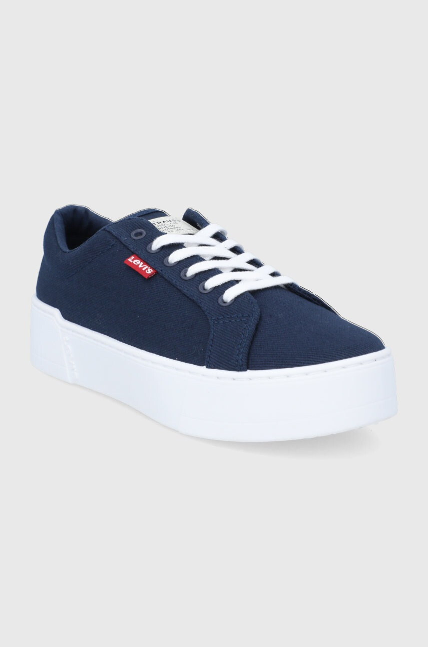 Levi's Ниски кецове Tijuana 2.0 дамски в тъмносиньо - Pepit.bg