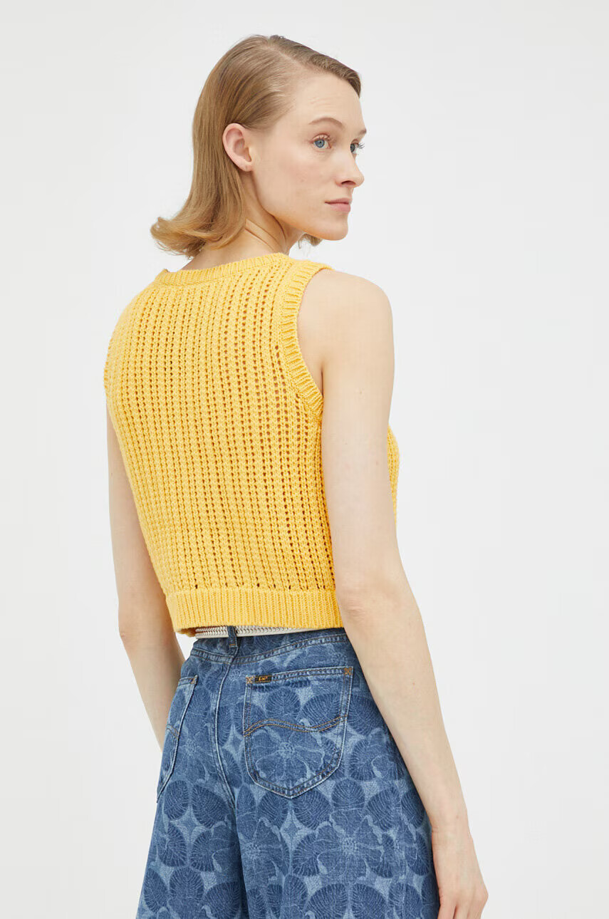 Levi's Памучен елек в жълто - Pepit.bg