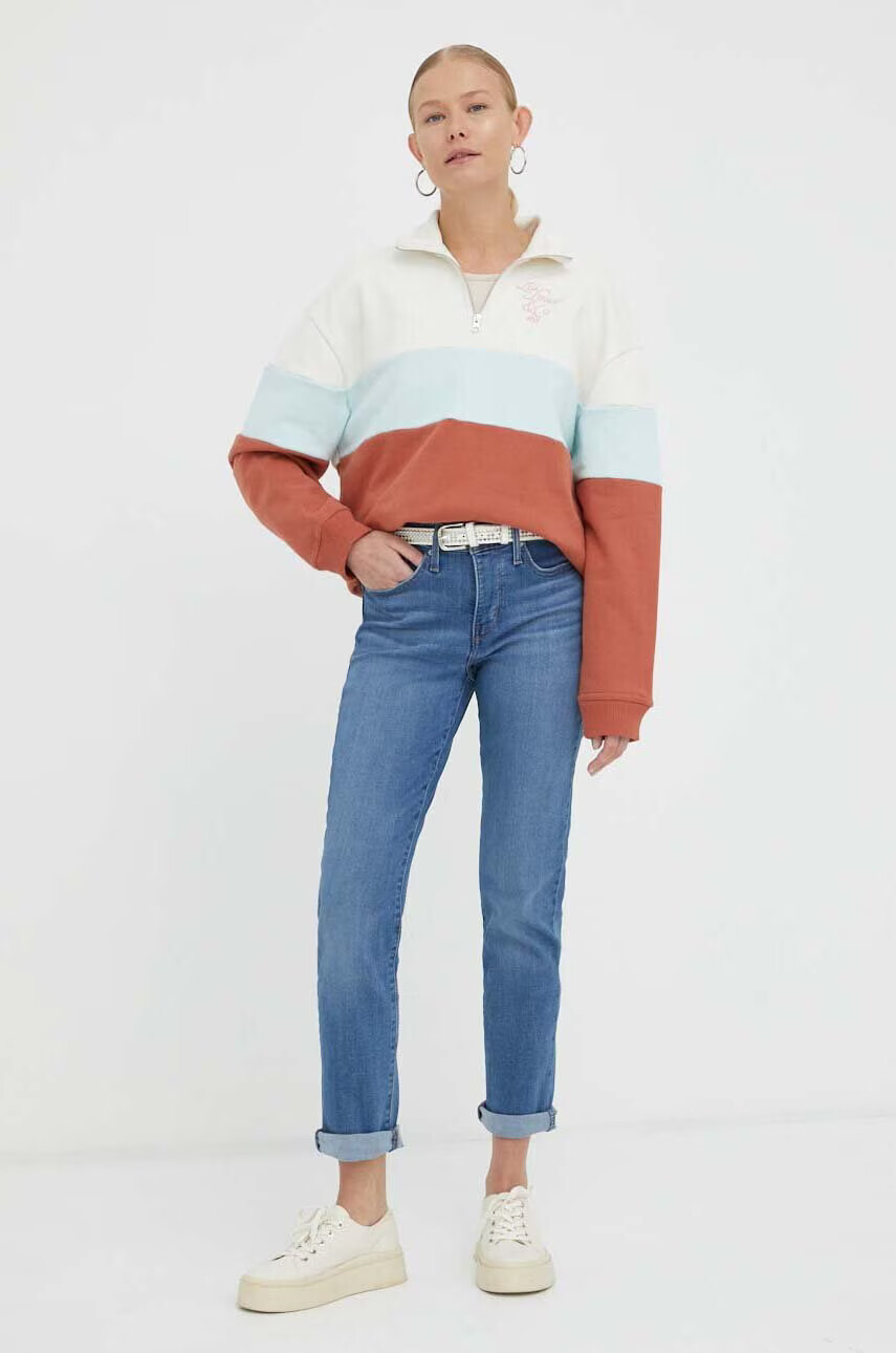 Levi's Памучен суичър с десен - Pepit.bg