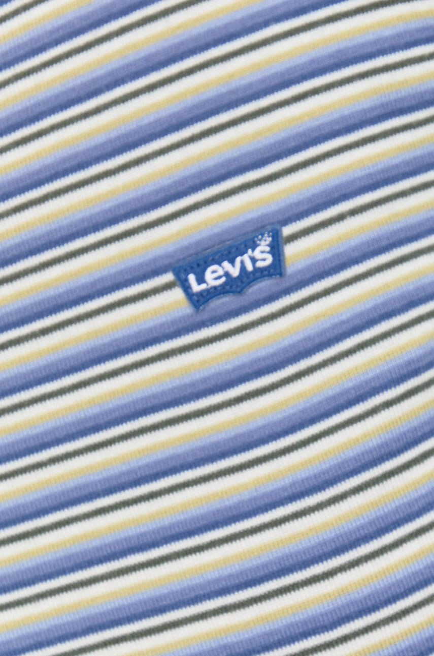 Levi's Памучна блуза с дълги ръкави в синьо - Pepit.bg