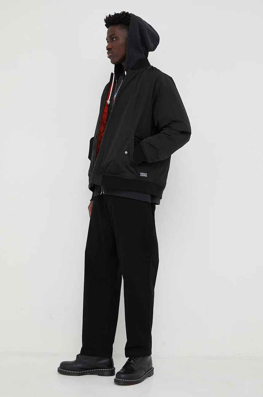 Levi's Памучна блуза с дълги ръкави в сиво с принт - Pepit.bg