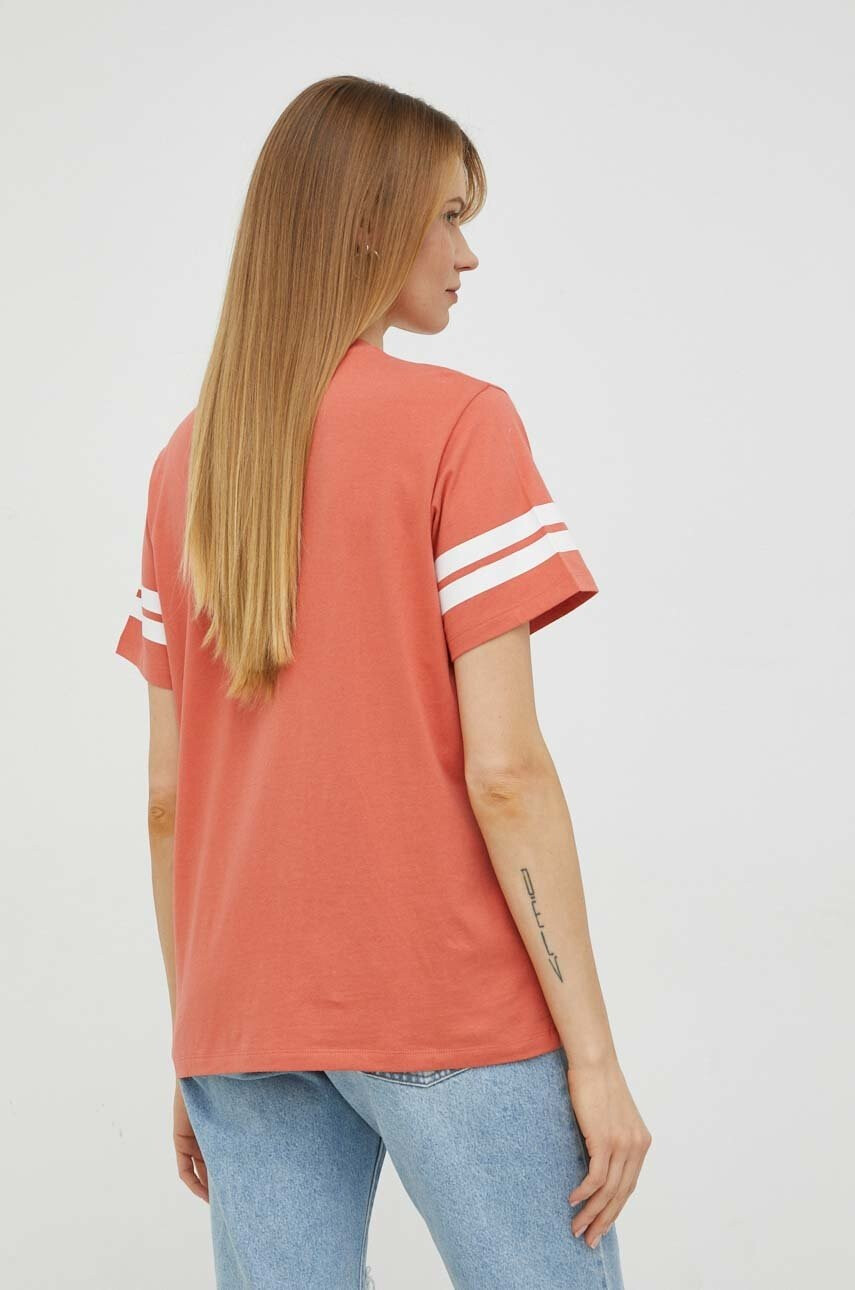 Levi's Памучна тениска в оранжево - Pepit.bg
