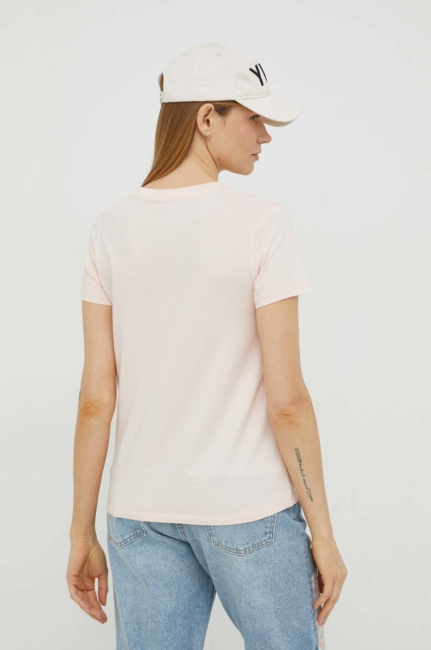 Levi's Памучна тениска в розово - Pepit.bg