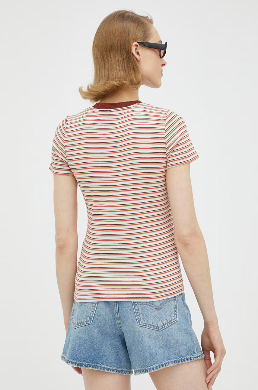 Levi's Памучна тениска в розово - Pepit.bg