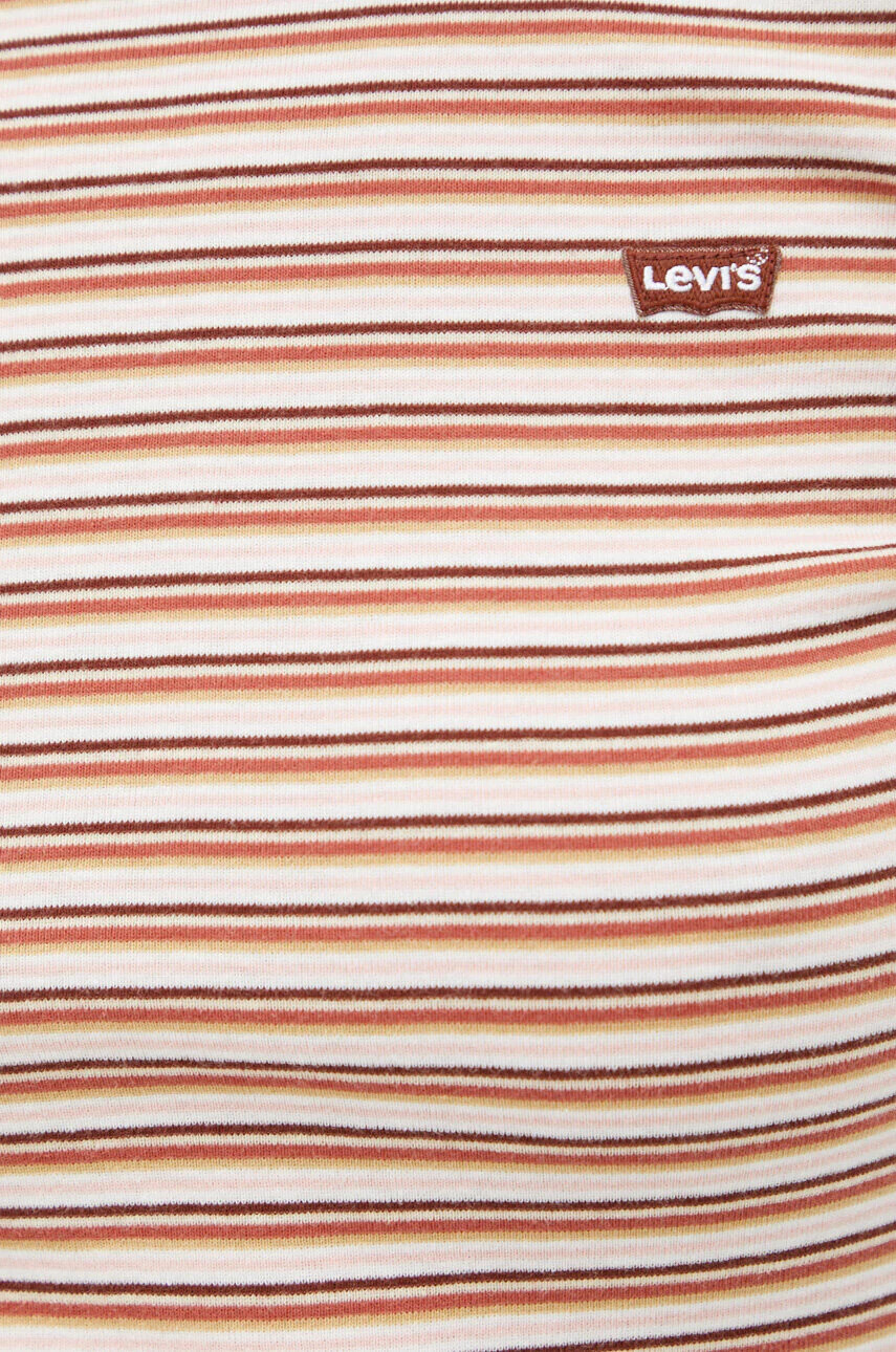Levi's Памучна тениска в розово - Pepit.bg