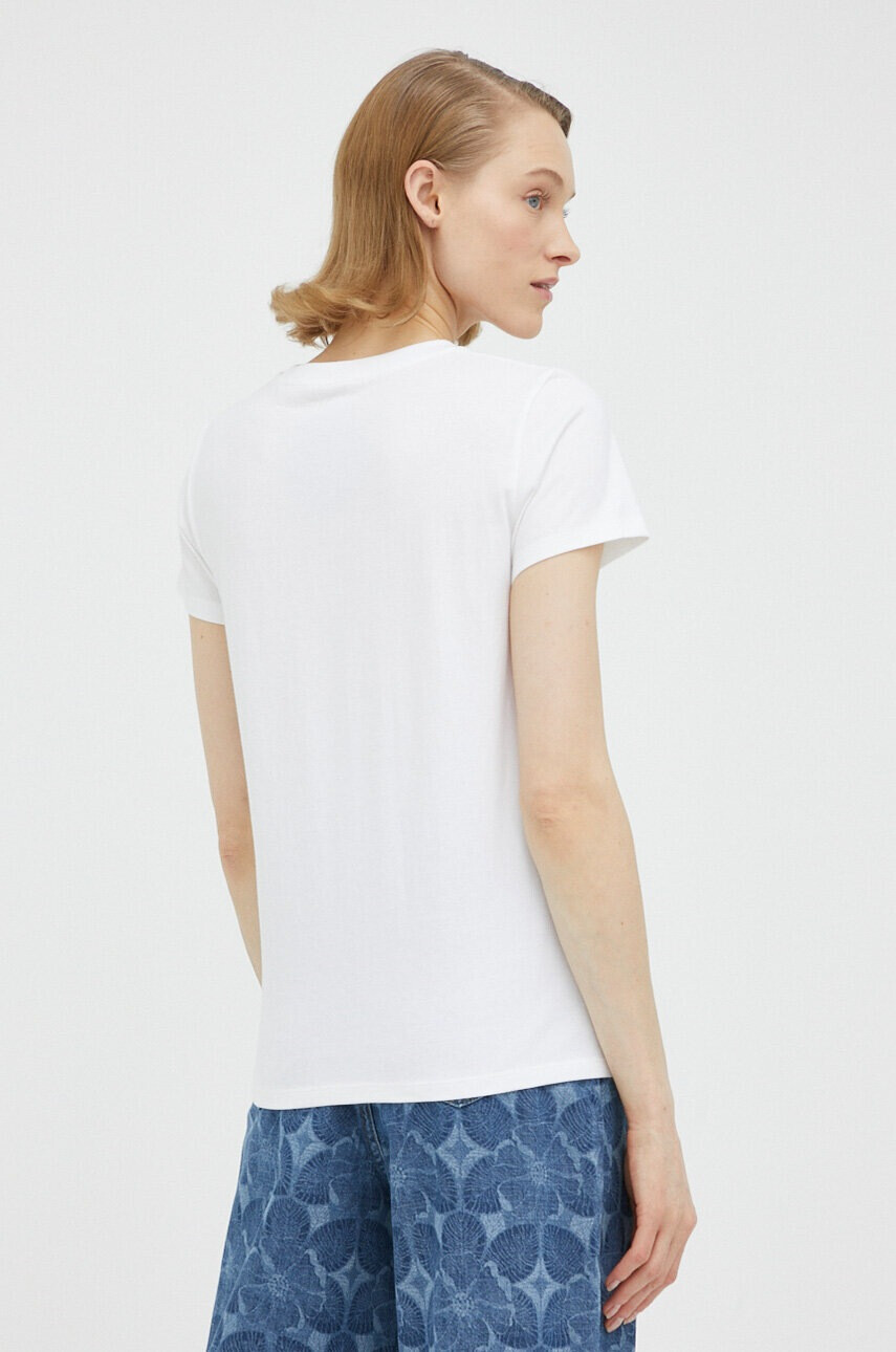 Levi's Памучна тениска в бяло - Pepit.bg