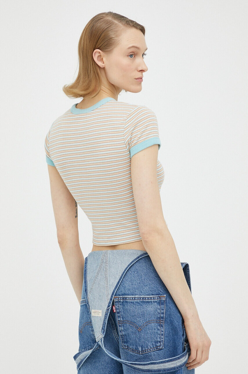 Levi's Памучна тениска в бежово - Pepit.bg