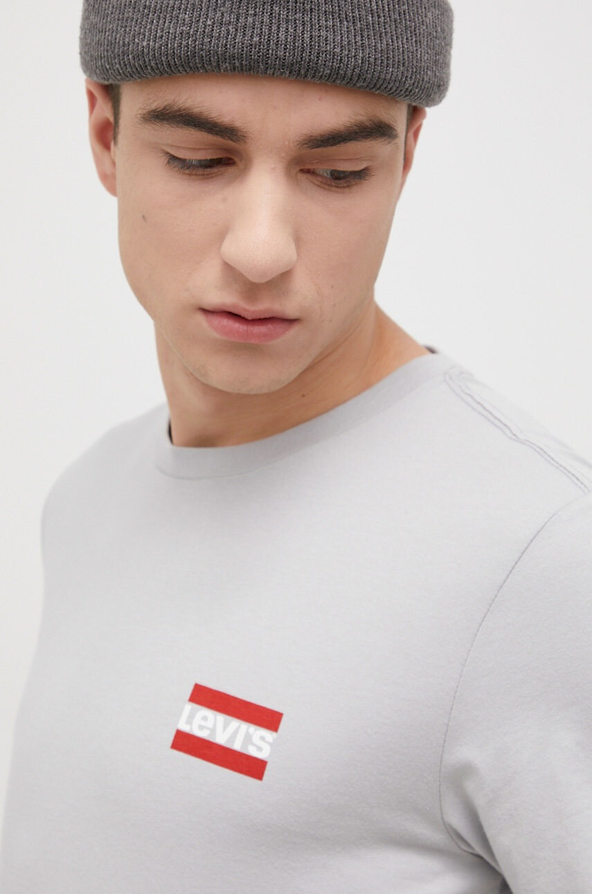 Levi's Памучна тениска с принт - Pepit.bg