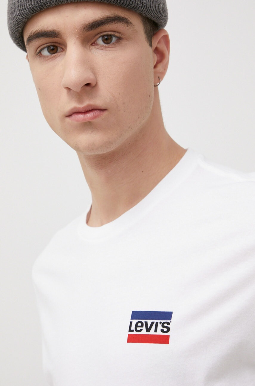 Levi's Памучна тениска с принт - Pepit.bg