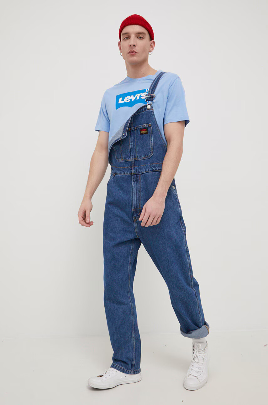 Levi's Памучна тениска с принт - Pepit.bg