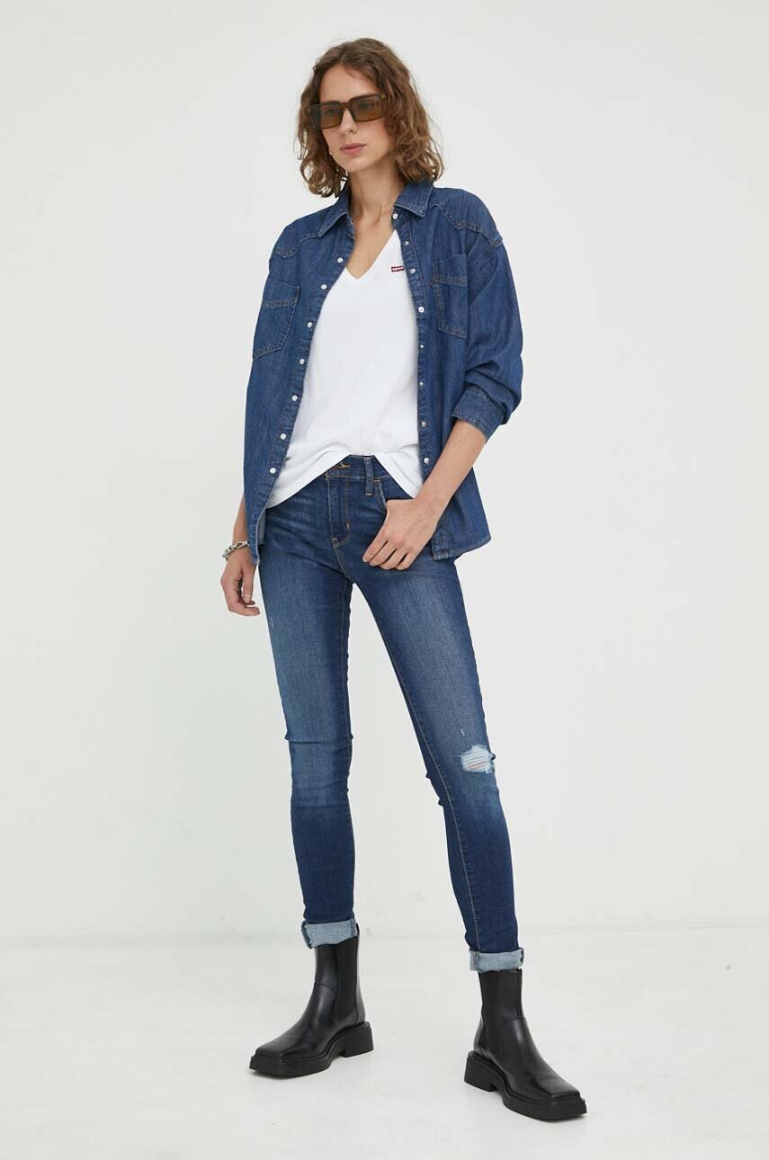 Levi's Памучна тениска (2 броя) в бяло - Pepit.bg