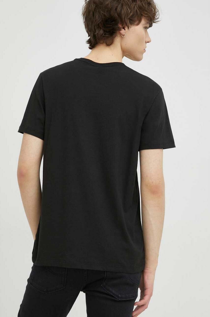 Levi's Памучна тениска (2 броя) в черно с принт - Pepit.bg