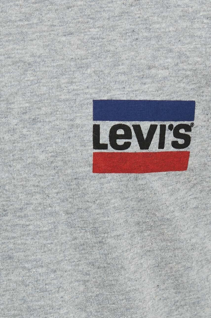 Levi's Памучна тениска (2 броя) в черно с принт - Pepit.bg