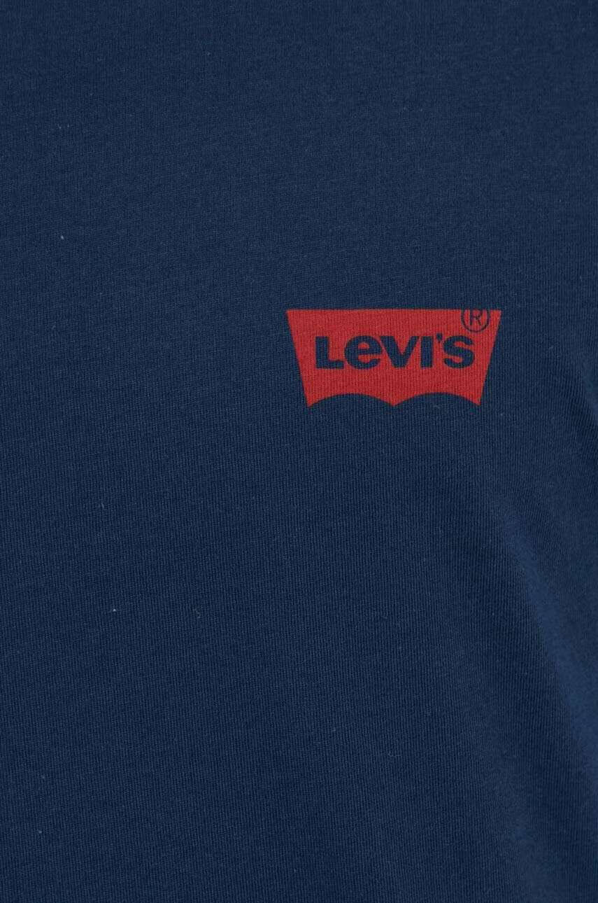 Levi's Памучна тениска (2 броя) в черно с принт - Pepit.bg