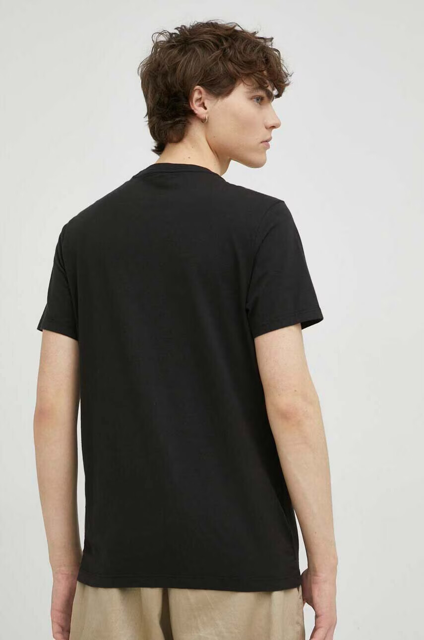 Levi's Памучна тениска (2 броя) в черно с принт - Pepit.bg