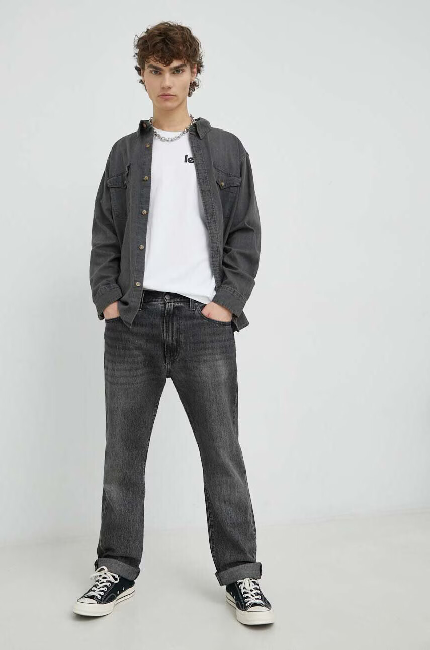 Levi's Памучна Тениска в бяло с принт - Pepit.bg