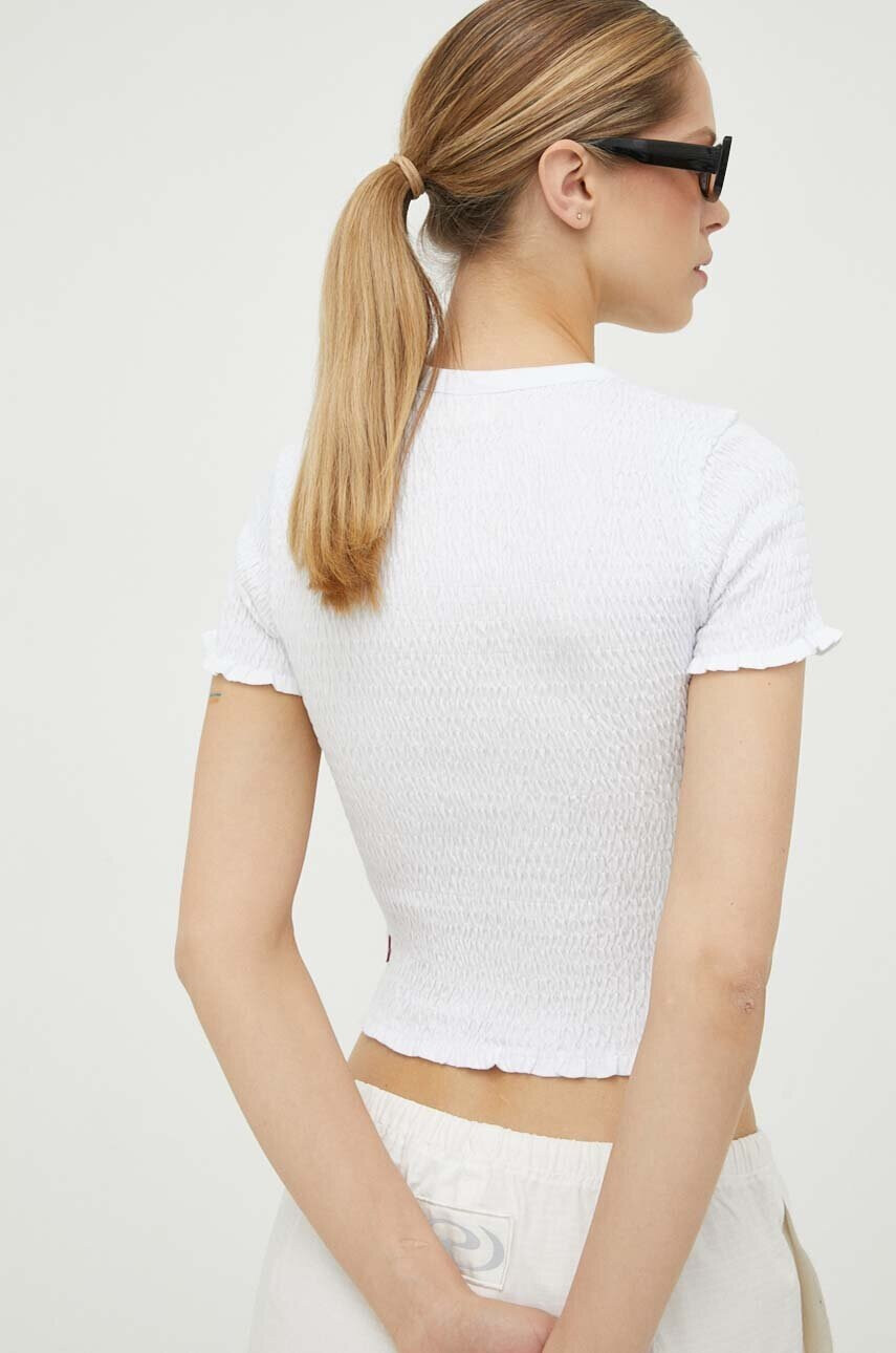 Levi's Памучна тениска в бяло - Pepit.bg