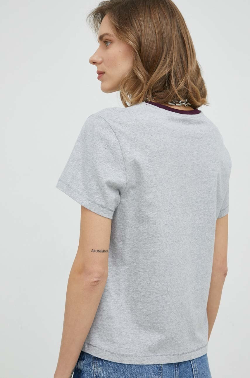 Levi's Памучна тениска в сиво - Pepit.bg