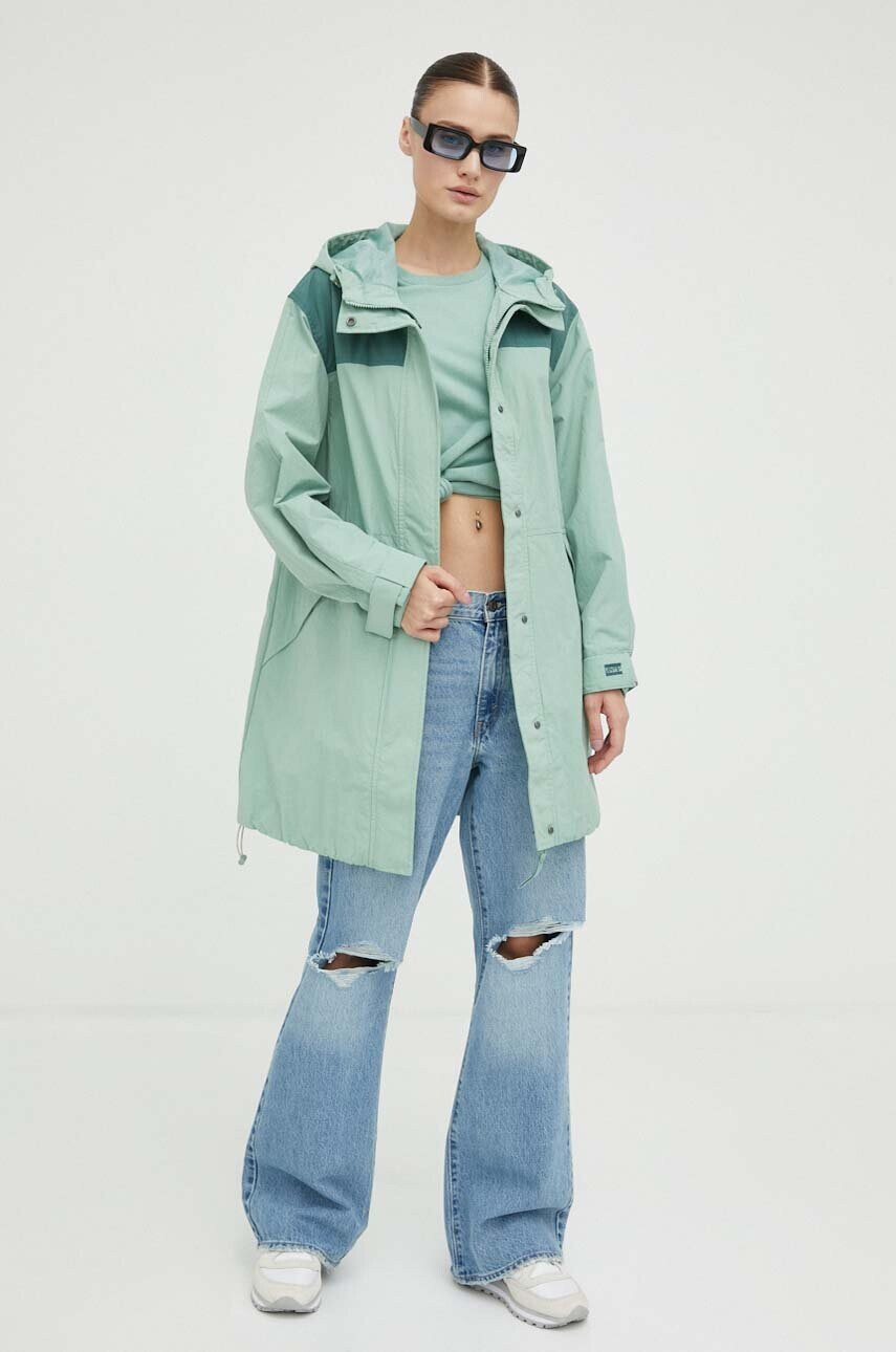 Levi's Памучна тениска в зелено - Pepit.bg