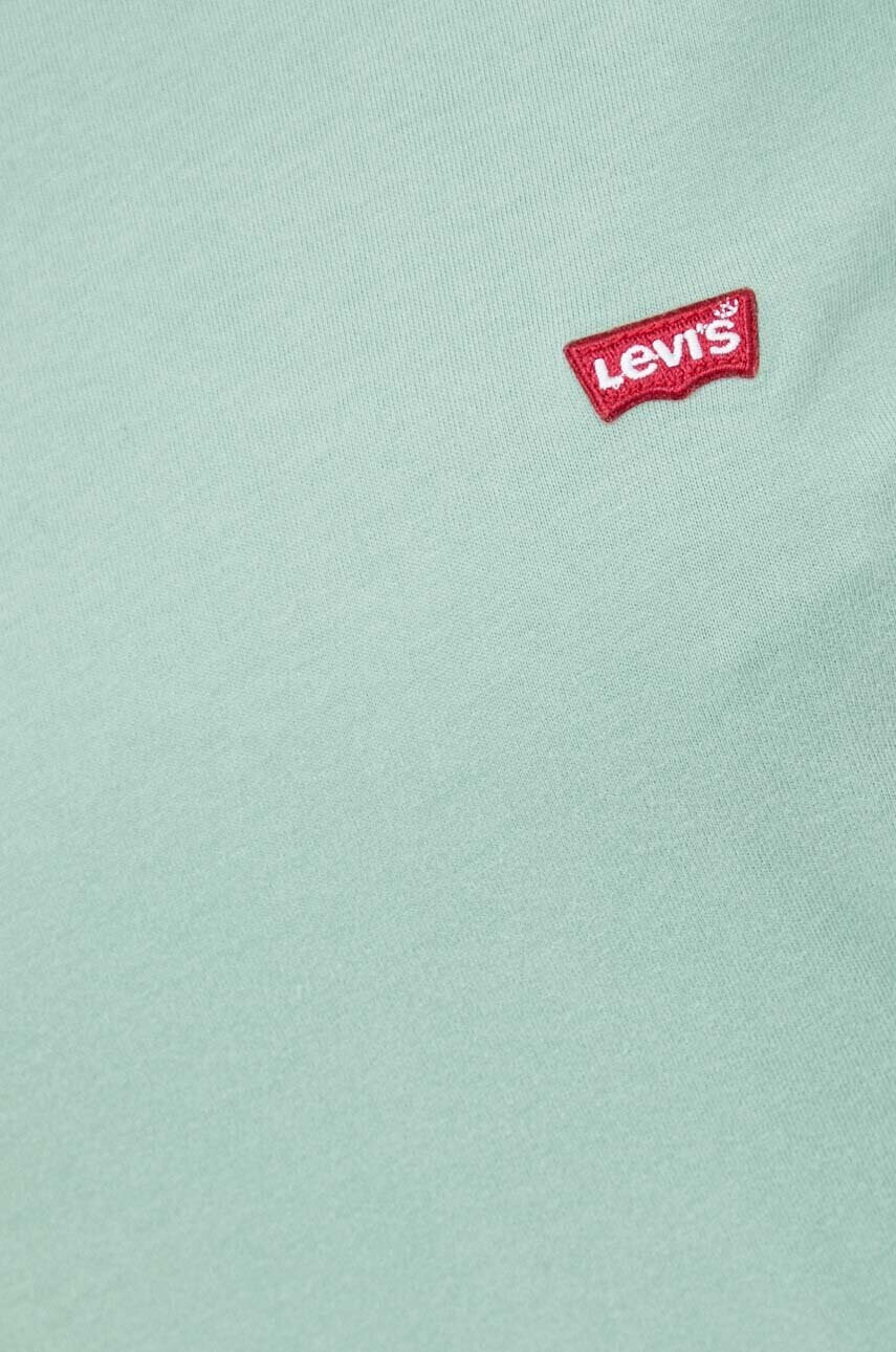 Levi's Памучна тениска в зелено - Pepit.bg