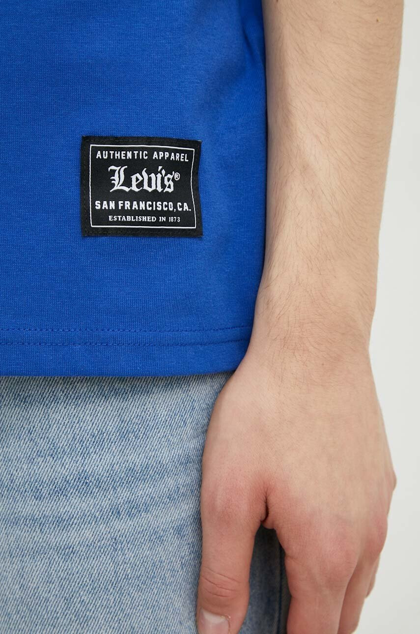 Levi's Памучна тениска с апликация - Pepit.bg