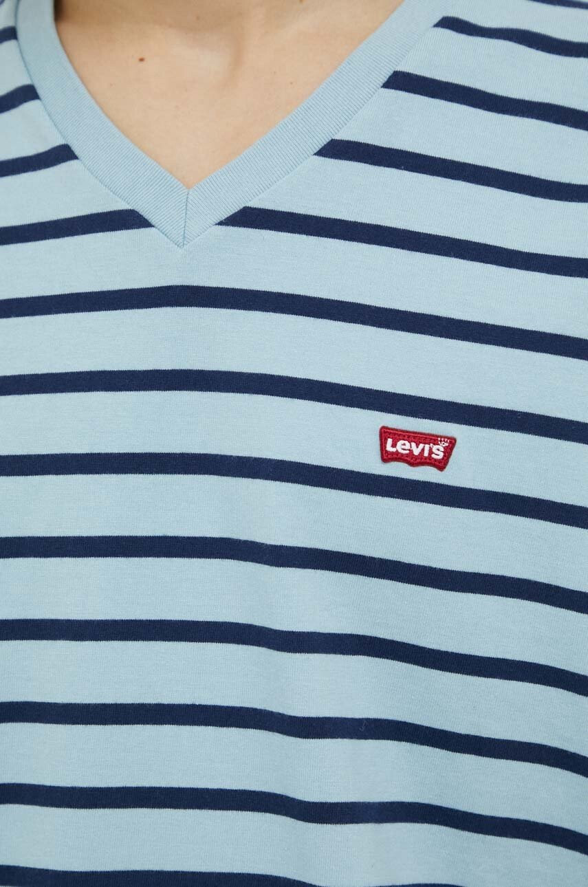 Levi's Памучна Тениска с десен - Pepit.bg
