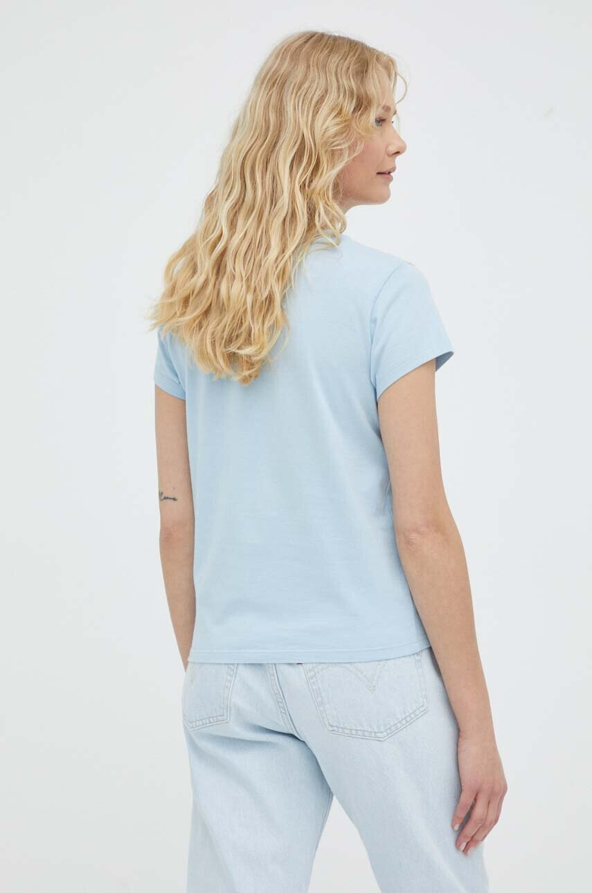 Levi's Памучна тениска в синьо - Pepit.bg