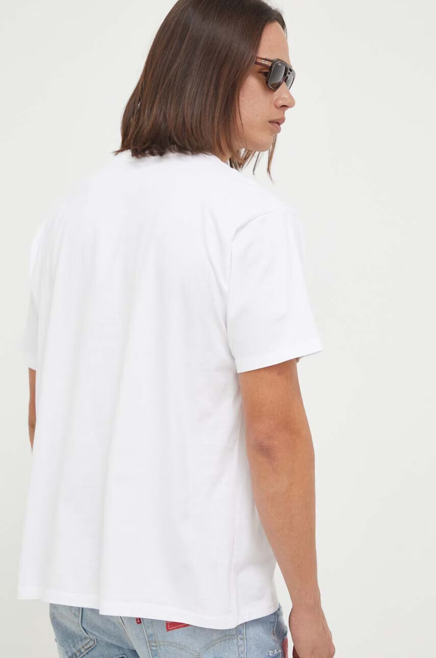 Levi's Памучна тениска в бяло с принт - Pepit.bg