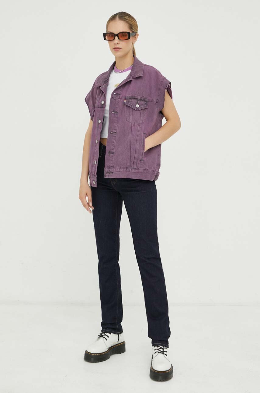 Levi's Памучна тениска в бяло - Pepit.bg